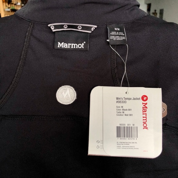 Marmot 98300 Black Tempo Jacket for Highland Park - Picture 13 of 13